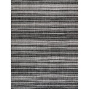 Outdoor Rugs 4' x 6' Patio, Porch, Garden Gray