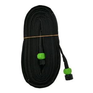 Black 50FT PVC Flat Soaker