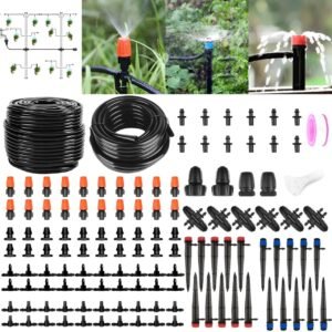 240FT Automatic Garden Watering  Drip Irrigation System Kit